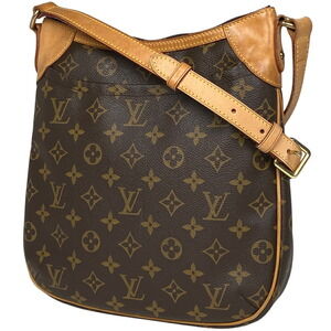 Louis Vuitton Odeon Crossbody Bag Monogram Brown